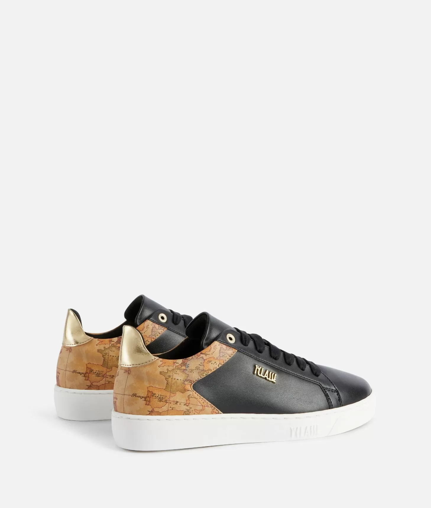 Alviero martini 1a classe Sneakers in eco nappa con logo 1ᴬ Classe Nere Cyber Monday