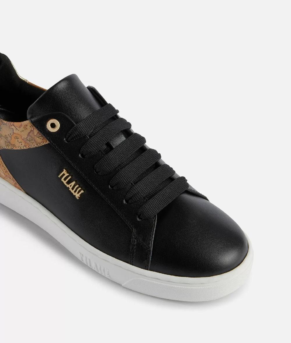 Alviero martini 1a classe Sneakers in eco nappa con logo 1ᴬ Classe Nere Cyber Monday