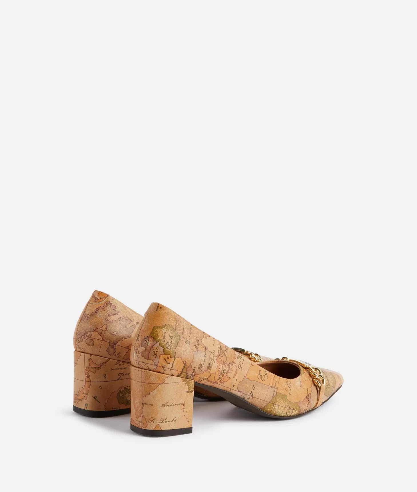 Alviero martini 1a classe Décolleté in nappa con morsetto 1ᴬ Classe Geo Classic Latest fashion