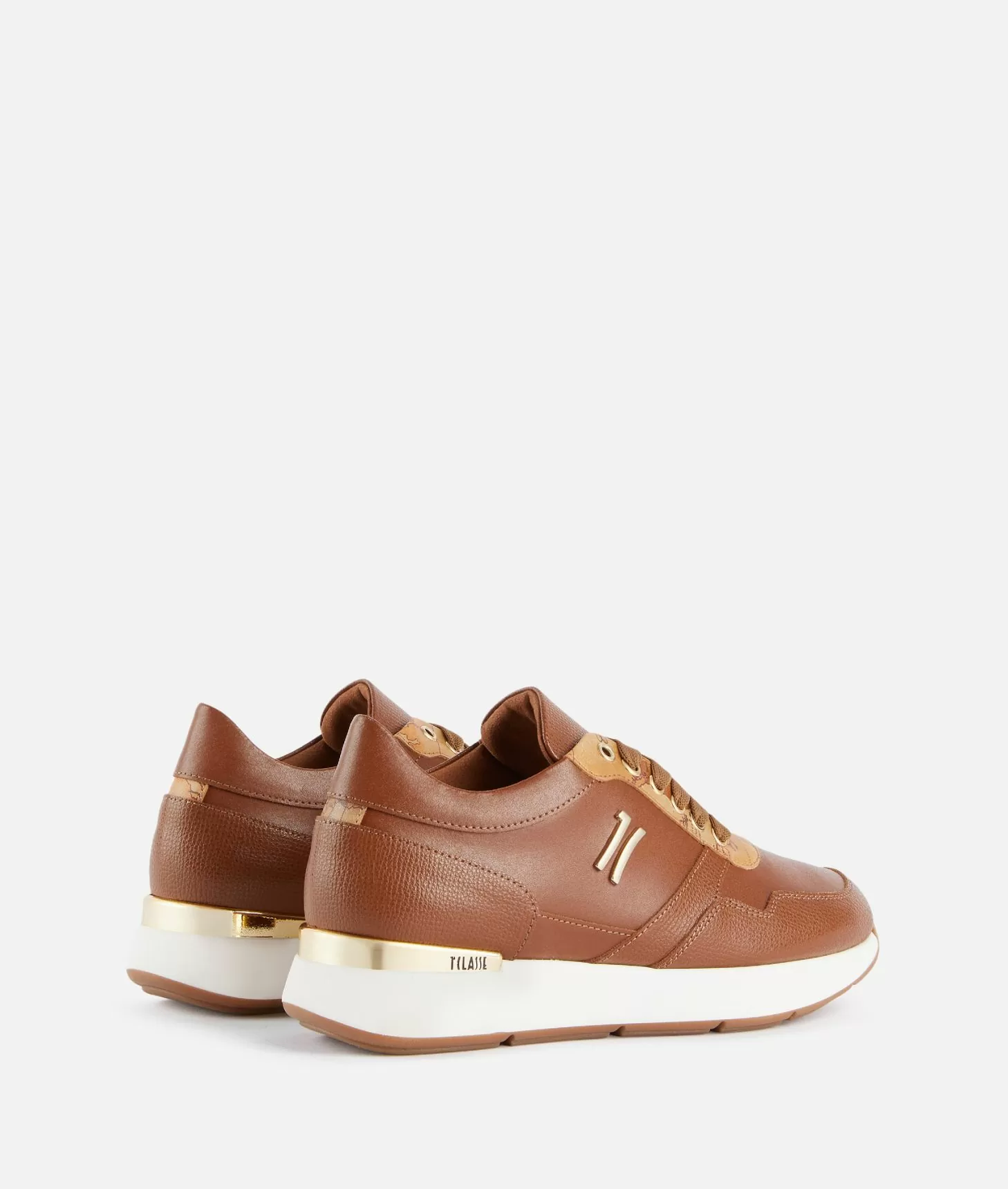 Alviero martini 1a classe Running in pelle granatina con logo 1C Castagna Fino al 65% di sconto