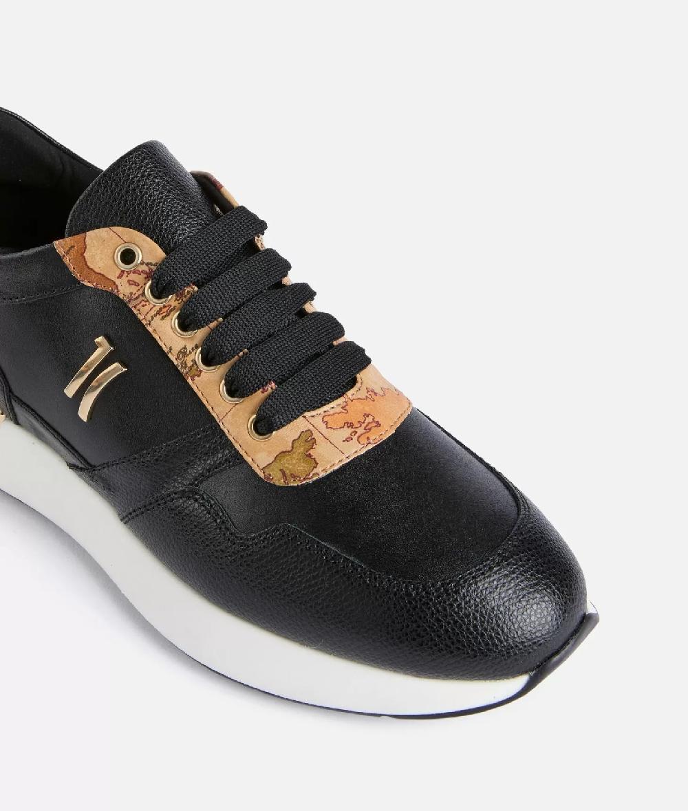 Alviero martini 1a classe Running in pelle granatina con logo 1C Nere Only for today