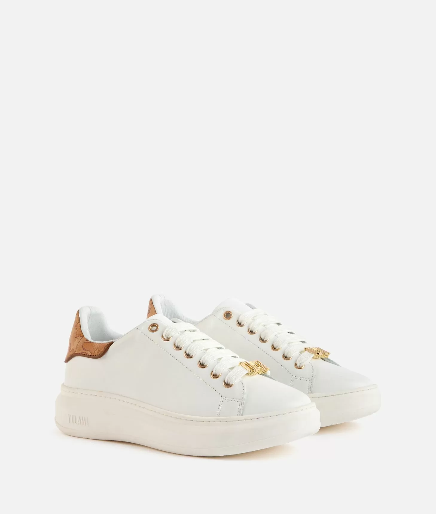 Alviero martini 1a classe Sneakers TR light in pelle liscia con passalaccio 1ᴬ Classe Bianche 50% di sconto con spedizione gratuita