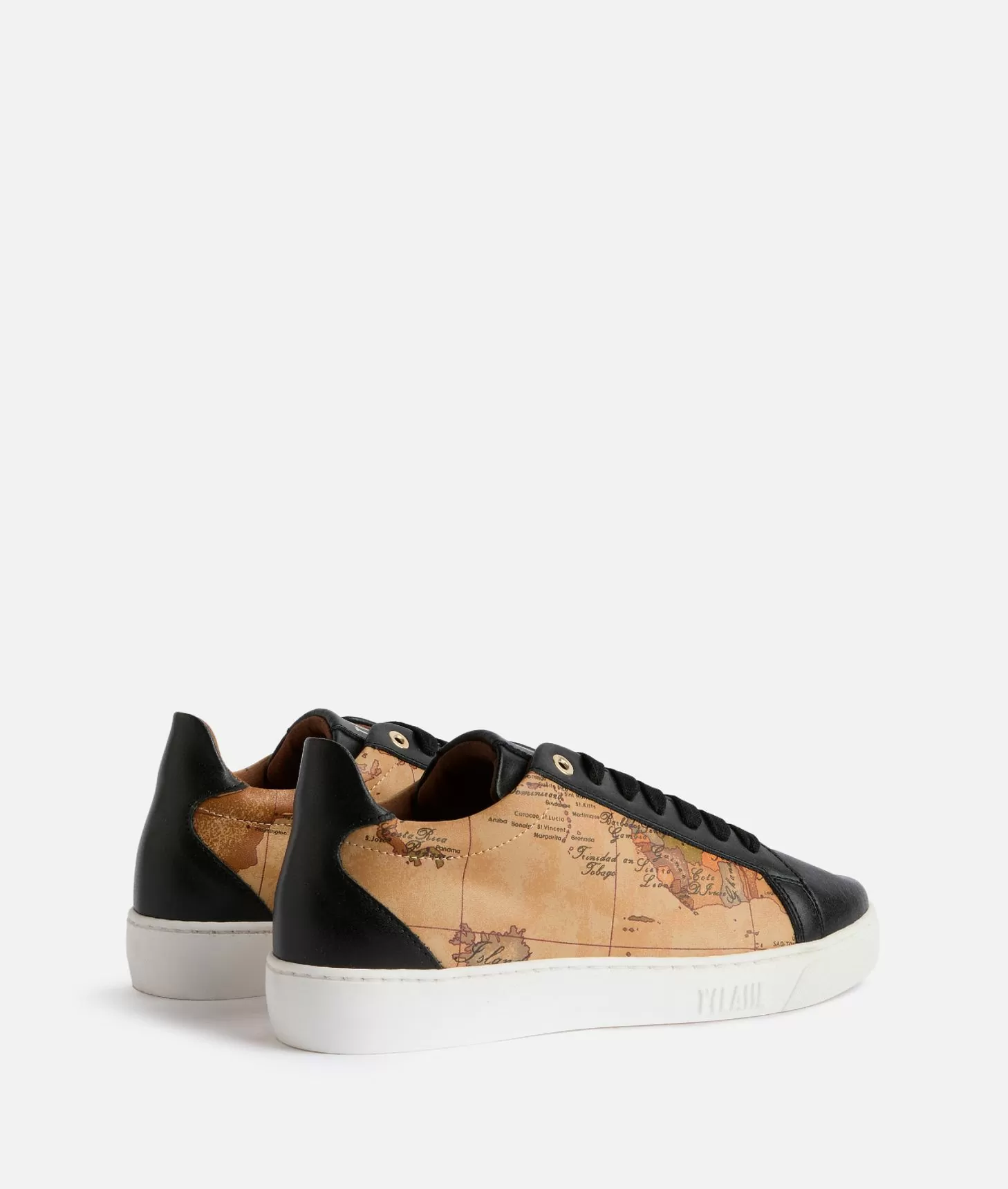 Alviero martini 1a classe Sneakers in pelle liscia ed eco nappa Geo Classic Nere Negozi Online