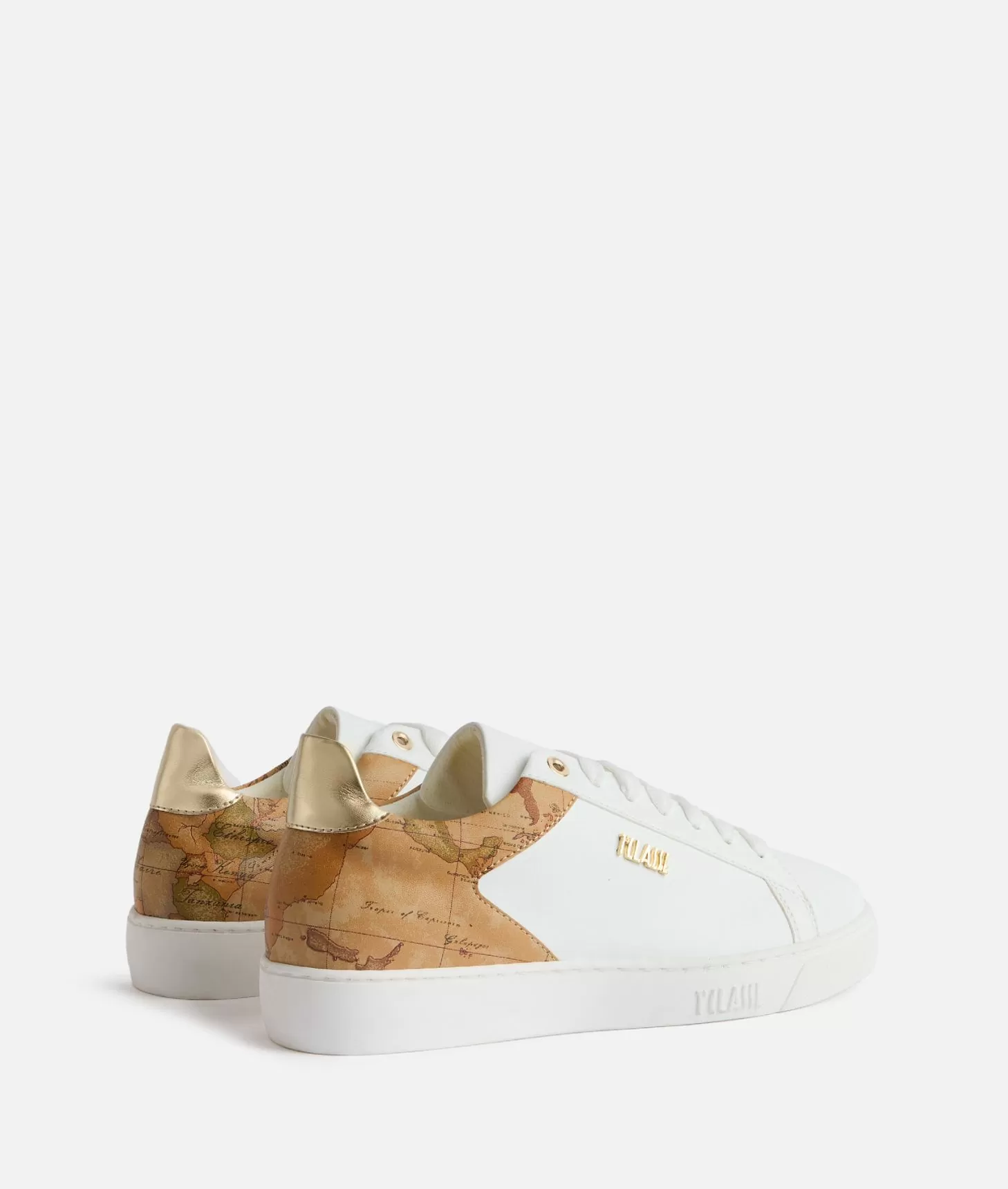 Alviero martini 1a classe Sneakers in eco nappa con logo 1ᴬ Classe Bianche Acquista Ora