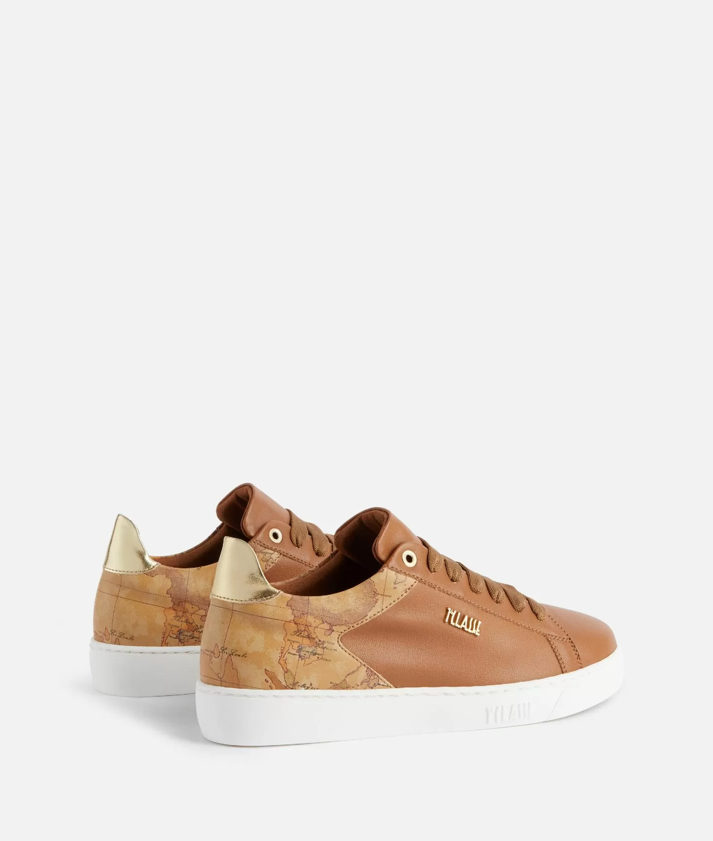 Alviero martini 1a classe Sneakers in eco nappa con logo 1ᴬ Classe Castagna Consegna Veloce