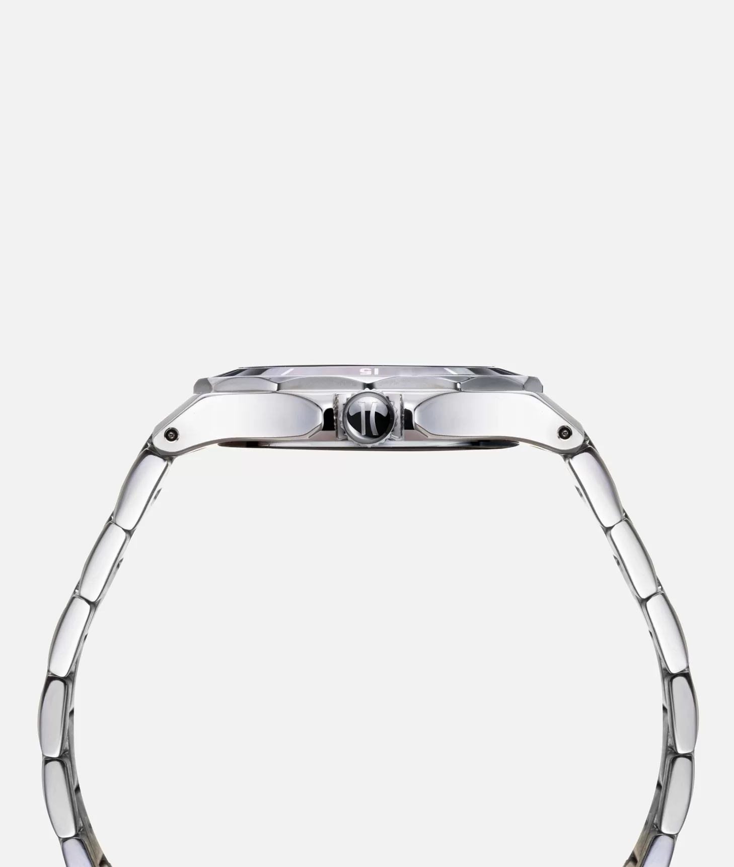 Alviero martini 1a classe Milano orologio con cinturino in acciaio Argento Convenienza