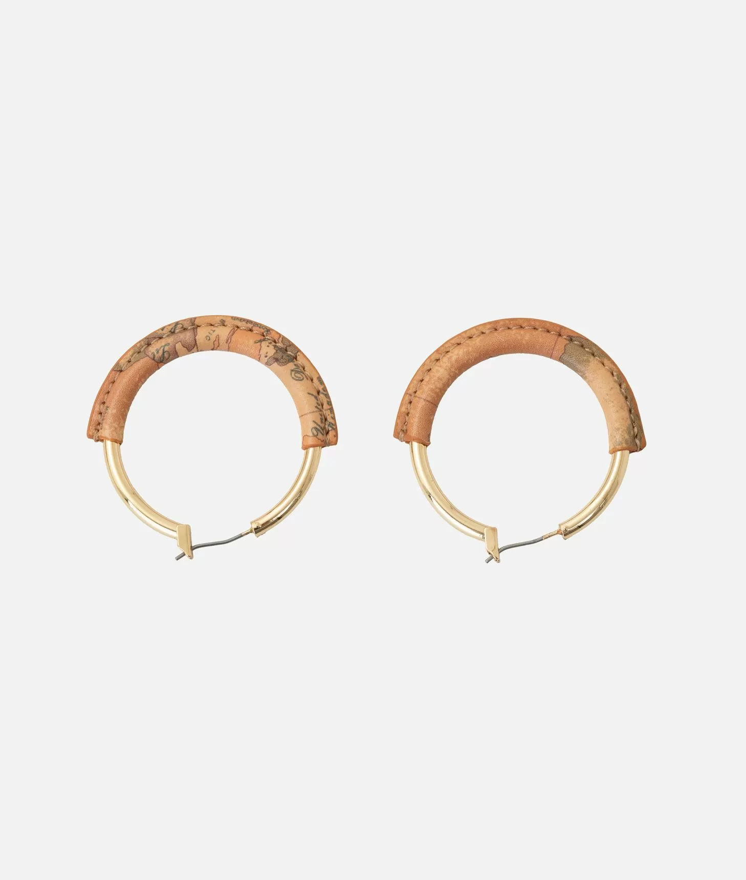 Alviero martini 1a classe Orecchini a cerchio con dettaglio Geo Classic Oro Sconto