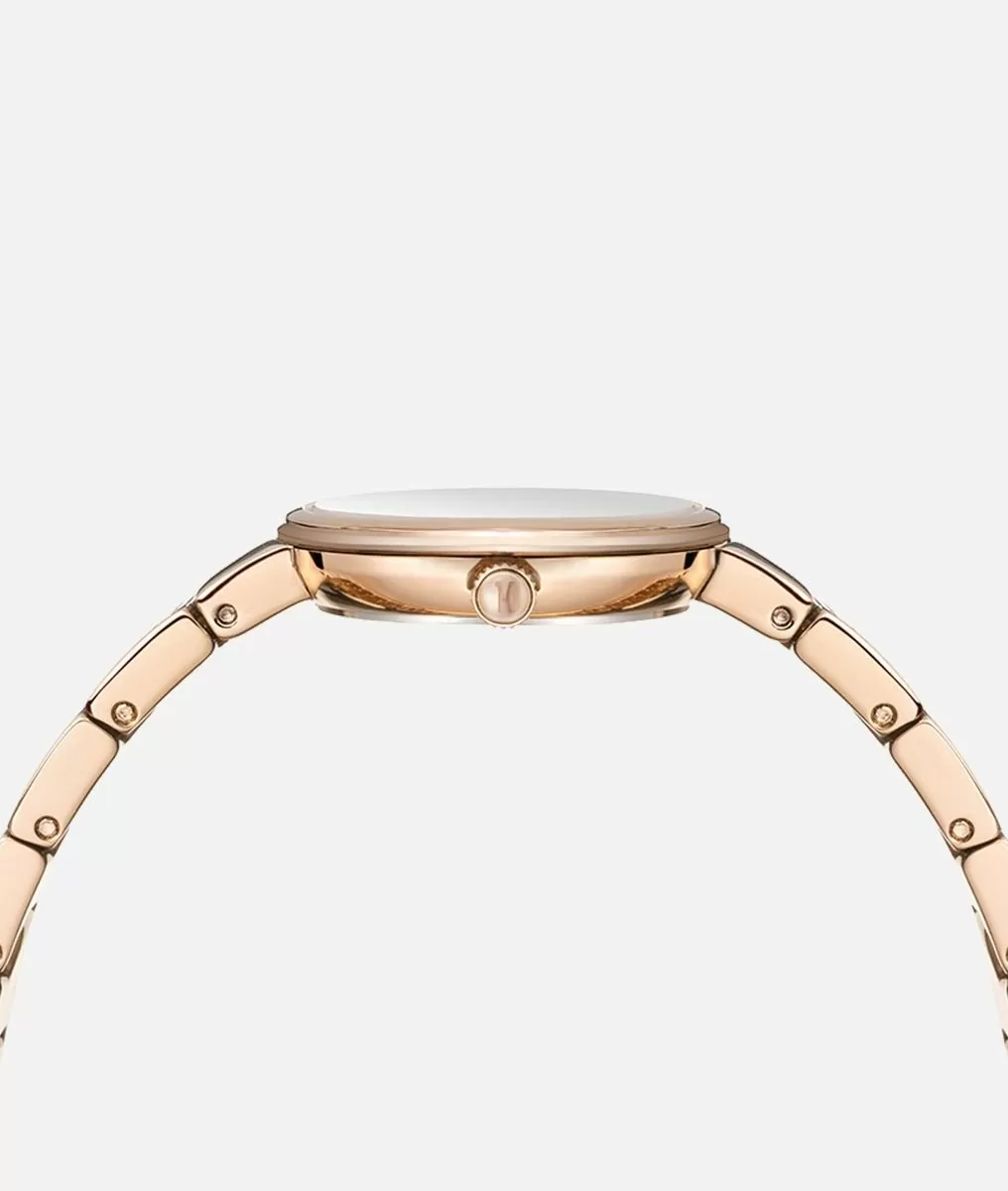 Alviero martini 1a classe Djerba orologio in acciaio inossidabile Oro Rosa Offerte