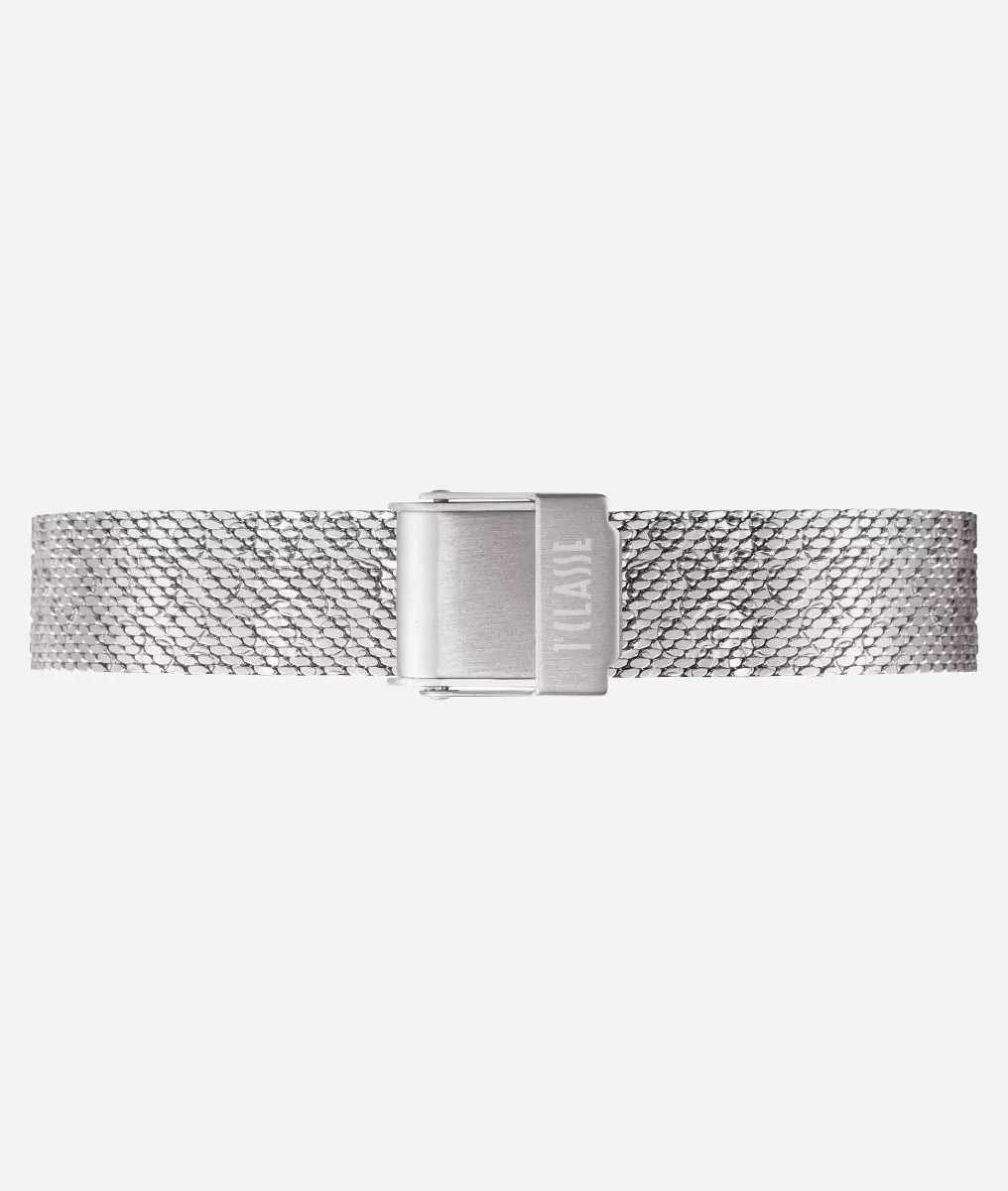 Alviero martini 1a classe Salina orologio con cinturino in acciacio inossidabile Argento Vendita Calda
