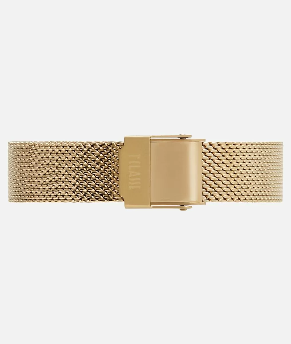Alviero martini 1a classe Antigua orologio in acciaio con logo Monogram 1C Gold Classico Saldi Di Fabbrica
