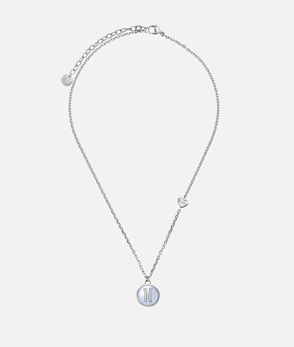 Alviero martini 1a classe Via Condotti girocollo con pendente in madreperla Argento