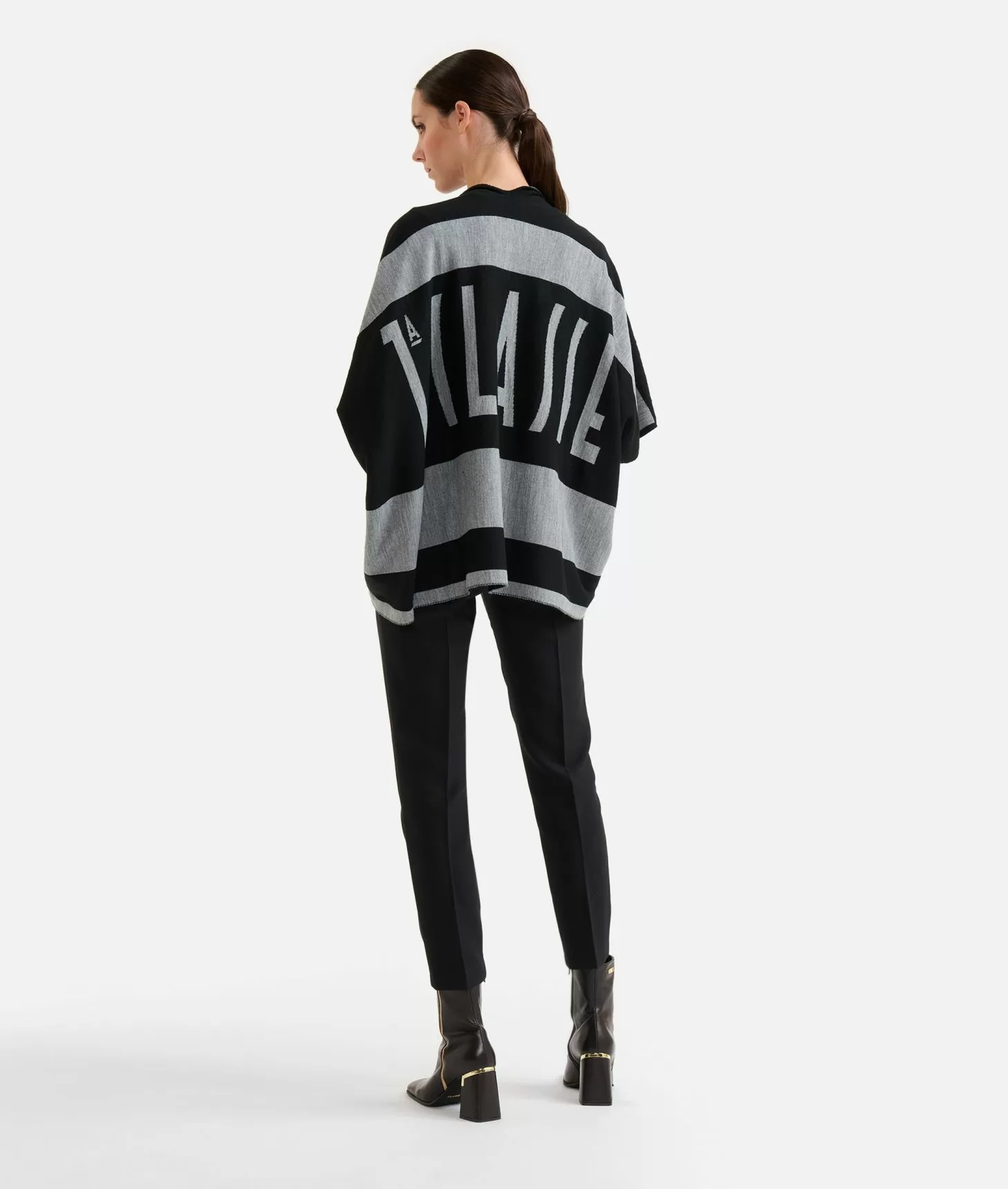 Alviero martini 1a classe Gilet con logo 1ᴬ Classe Nero Offerta Giorno del Papà