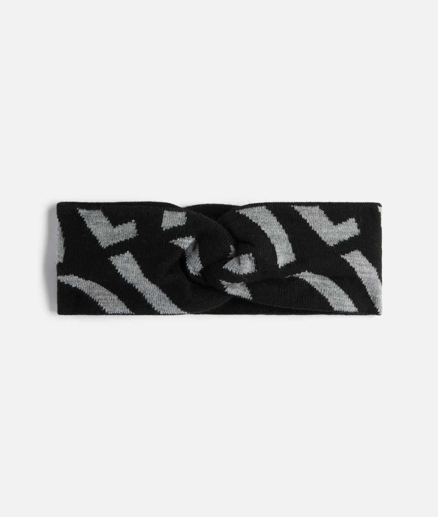Alviero martini 1a classe Fascia per capelli con logo 1C Nera