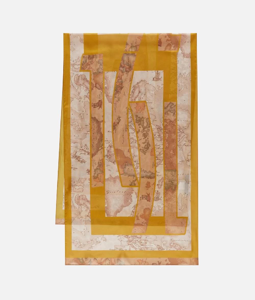 Alviero martini 1a classe Sciarpa con gioiello 1C Mirror 48x150 Olio Soddisfazione Garantita