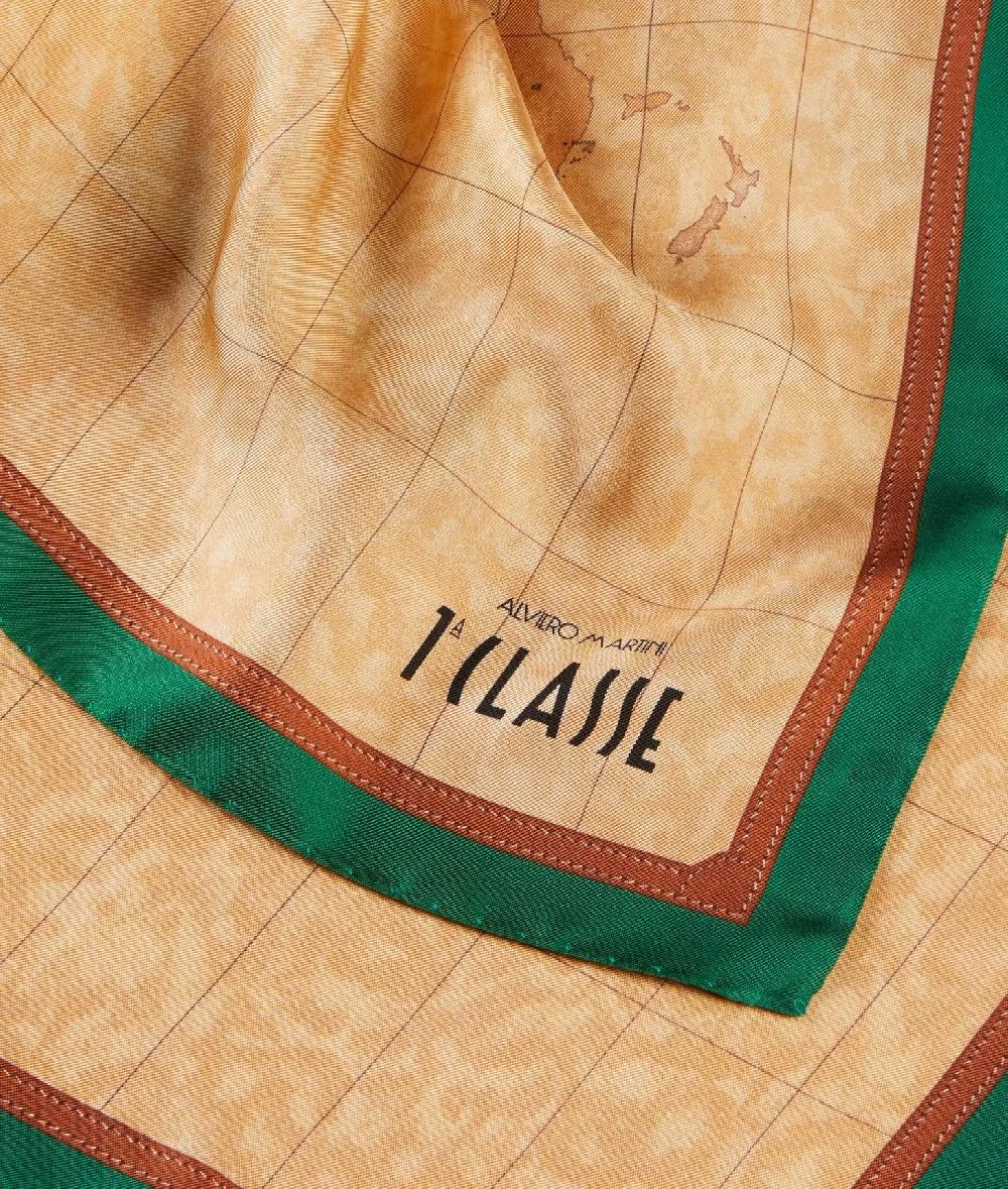 Alviero martini 1a classe Foulard Geo Classic 70x70 Giada Novità