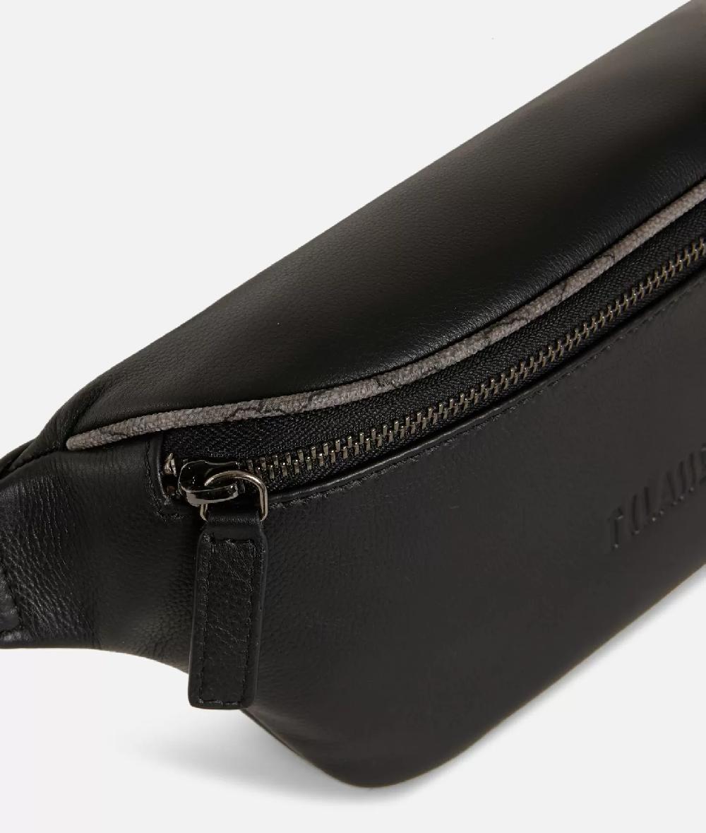 Alviero martini 1a classe Belt bag in pelle nera Moda