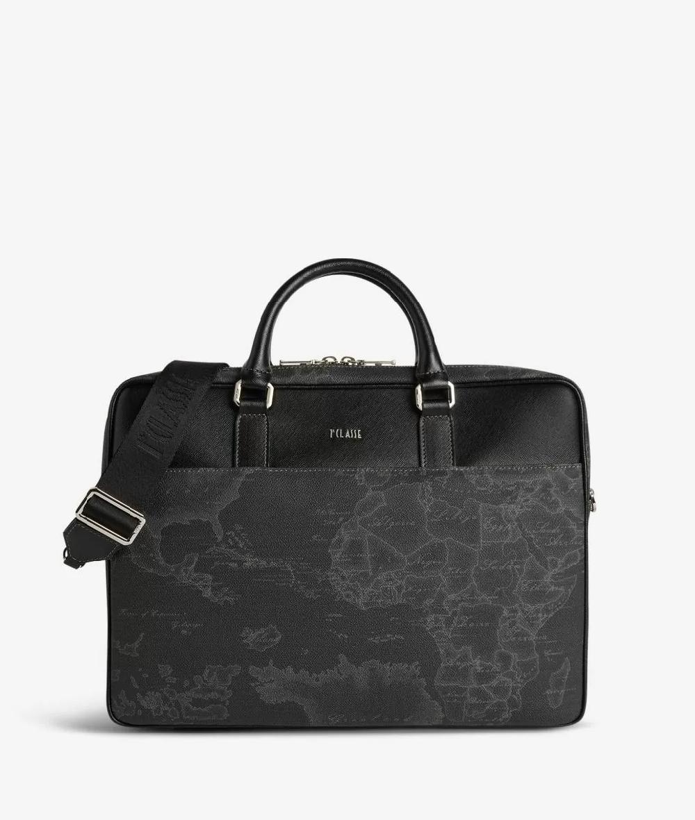 Alviero martini 1a classe Geo Black cartella porta pc nera