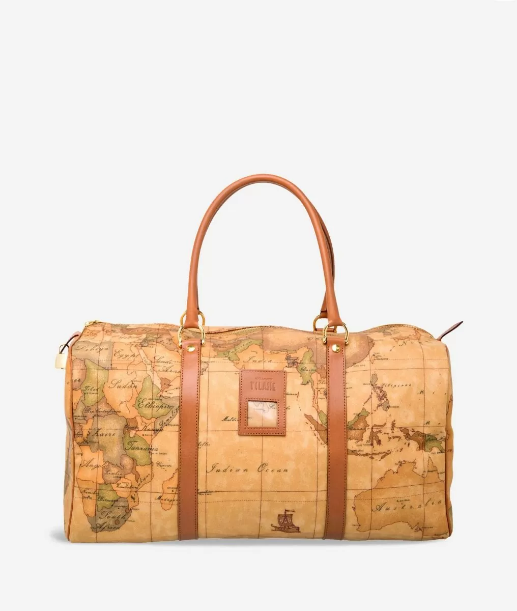 Alviero martini 1a classe Geo Classic Borsa da viaggio con zip Comprare a buon mercato