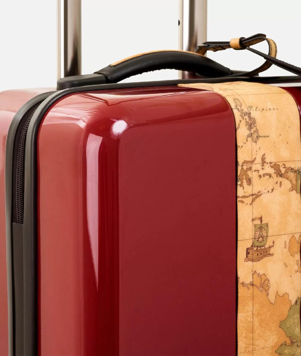 Alviero martini 1a classe Solid Case Trolley piccolo con Geo Classic Grande vendita