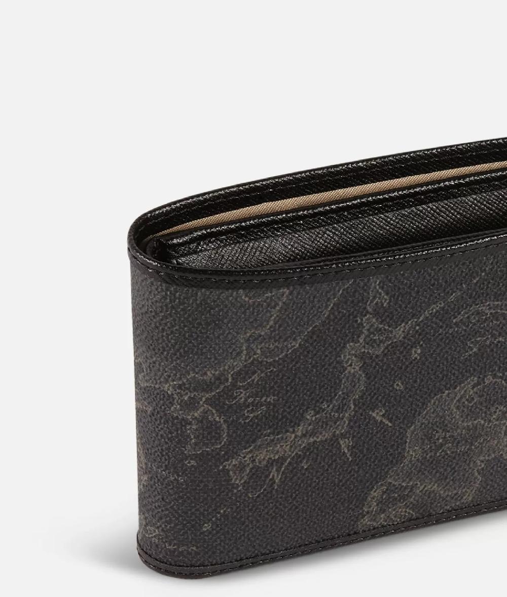 Alviero martini 1a classe Geo Black portafoglio da uomo nero Grandi sconti