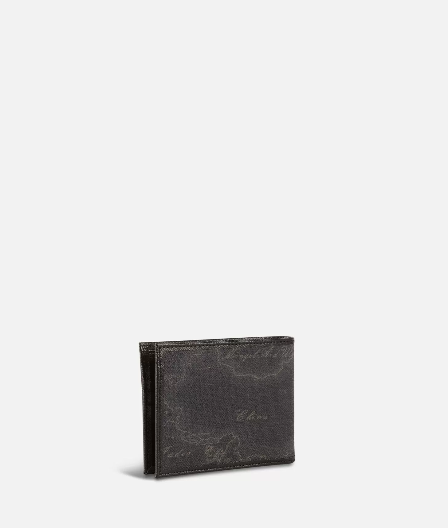 Alviero martini 1a classe Geo Black portafoglio da uomo nero Grandi sconti